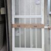 PORTA PALITO ALUMÍNIO BRANCO VIDRO LISO 2.10X0.80 - Imagem 2